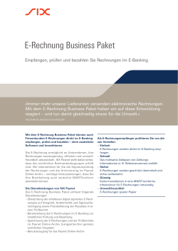 E-Rechnung Business Paket