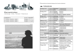Gottesdienste - kirche4you.de