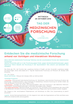 forschung - Luxembourg Institute of Health