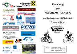 Info zum Rennen und Anmeldung