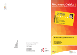 Flyer und Anmeldung findest du hier - Kinder