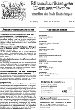 Donau-Bote - Munderkingen