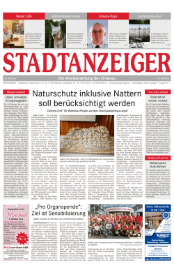 Lahr - Stadtanzeiger