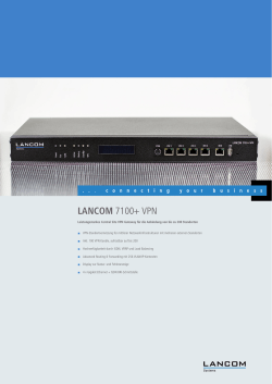 lancom 7100+ vpn - IT