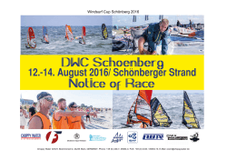 NoR - Deutscher Windsurf Cup