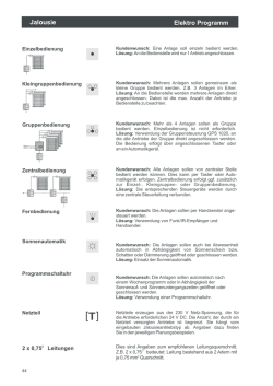Durach Jalousie ALU Elektroprogramm
