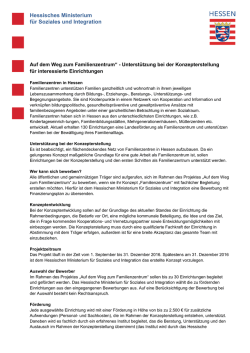 Informationen zur Unterstützung bei der