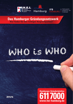 Das Hamburger Gründungsnetzwerk
