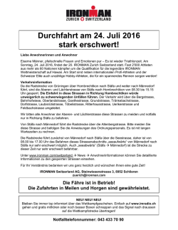 Durchfahrt am 23
