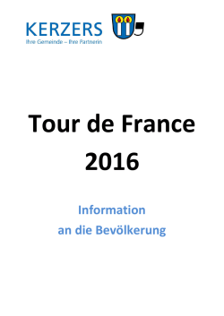 Information an die Bev&ouml;lkerung