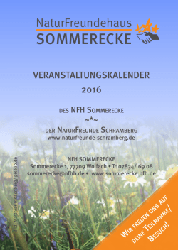 Downloadbereich - Naturfreunde Schramberg