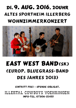 East West Band(SK) - bei den Illertal