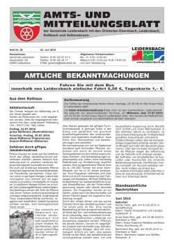 Amts- und Mitteilungsblatt 2016_07_22