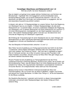 Artikel HP Staatspreis 16 - Staatliche Berufsschule 1 Ingolstadt