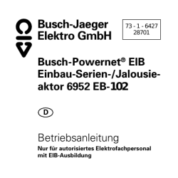 DE - Busch-Jaeger Archiv