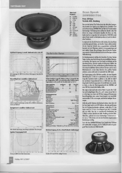 Hobby HiFi (Germany) 2007