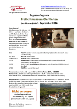 Glentleiten Info