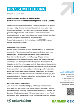 PDF Pressemitteilung Ackerhelden - BGM in Bio