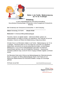 Einladung - Volksschule Leiblfing