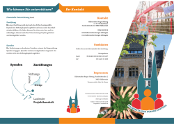Infoflyer - Halberst&auml;dter-B&uuml;rger