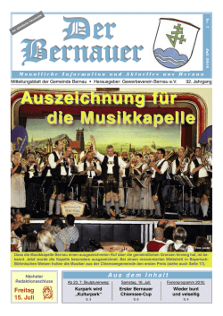 Juli 2016 - Bernau am Chiemsee