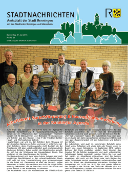 Ausgabe Nr. 29 vom 21.07.2016