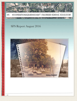 SFS Report August 2016