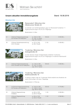 RS WOHNBAU GmbH- Unsere aktuellen Immobilien Angebote