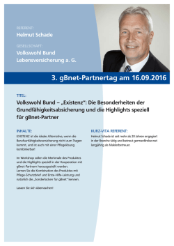 Helmut Schade - germanBroker.net