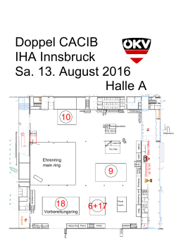 Doppel CACIB IHA Innsbruck Sa. 13. August 2016 Halle A