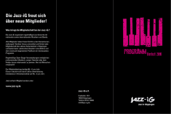 programm - Jazz in Göppingen