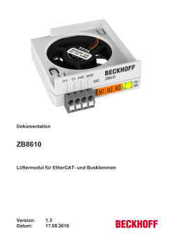 Dokumentation ZB8610