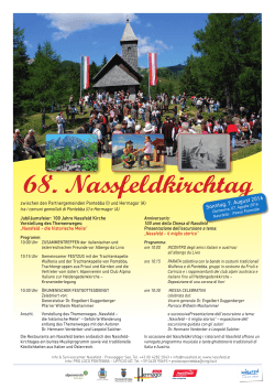 68. Nassfeldkirchtag