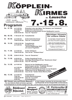 Programm 2016