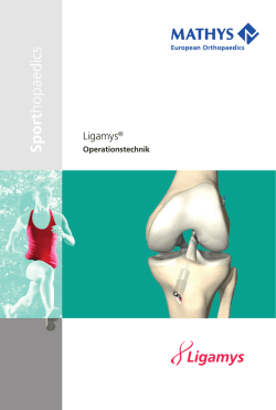 Dokument OP-Technik Ligamys Herunterladen