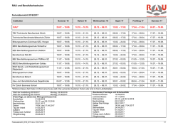 Ferienuebersicht 2016-2017
