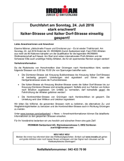 Durchfahrt am 23