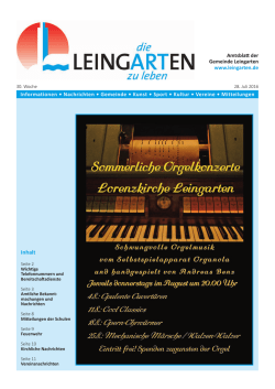 Inhalt - Gemeinde Leingarten