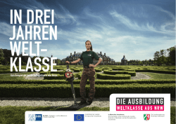 IN DREI JAHREN WELT