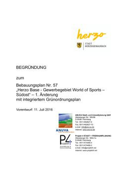 „Herzo Base - Gewerbegebiet World of Sports