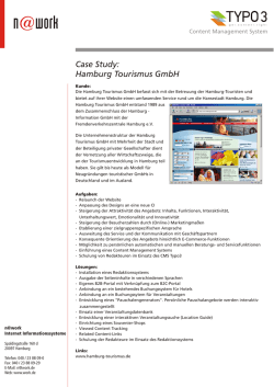 Case Study - CMS mit Typo3 Hamburg