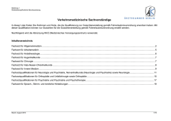Verkehrsmedizinische Sachverständige - Berlin