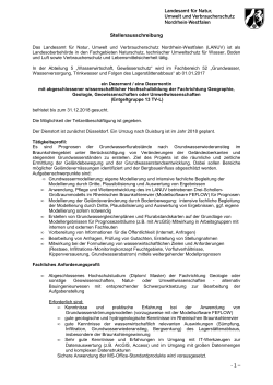 einen Dezernent/ eine Dezernentin mit abgeschlossener