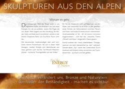 skulpturen aus den alpen - Eva-Maria Pusch