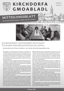 Gmoabladl - Sommer 2016