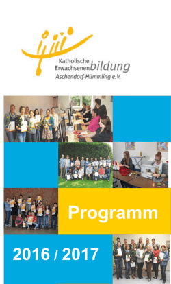 Programm - KEB Aschendorf