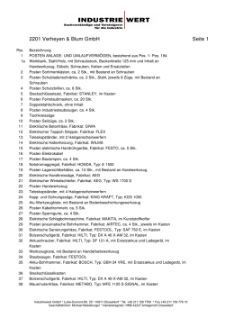 Positionsliste (Download)