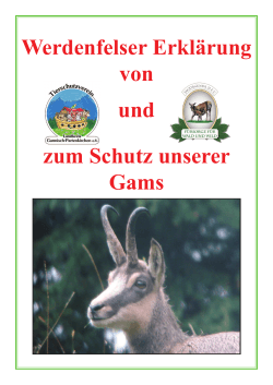 Werdenfelser Erklärung.indd - Tierheim Garmisch
