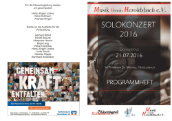 It don`t Mean a Thing - Musikverein Heroldsbach