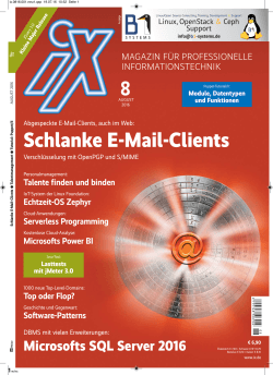 Schlanke E-Mail-Clients